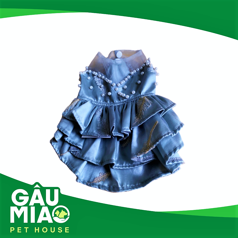 Đầm Ngọc trai - Xám - s.XL (6)