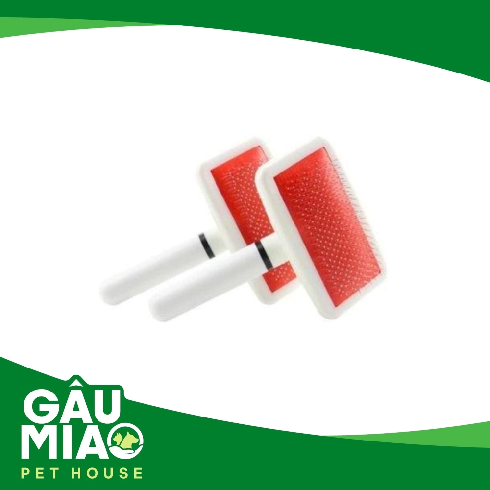 Lược kim cán nhựa trắng