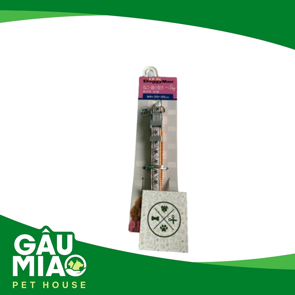 DoggyMan Vòng cổ 5kg 10mm