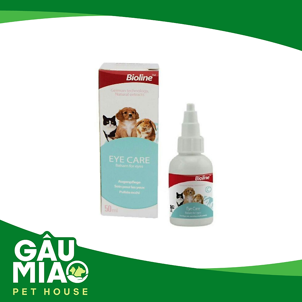 Bioline Vệ sinh vùng mắt chó mèo