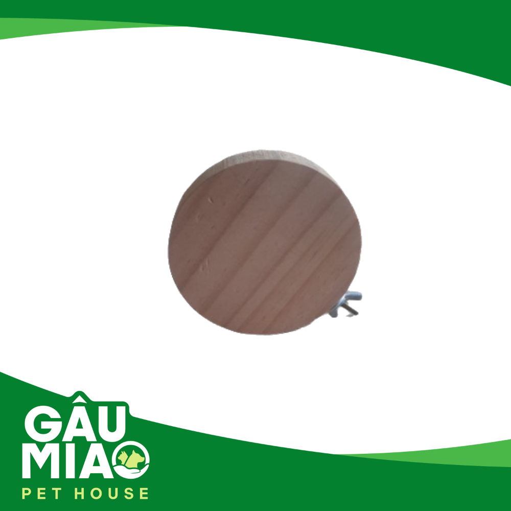 Bục gỗ gắn chuồng Hamster