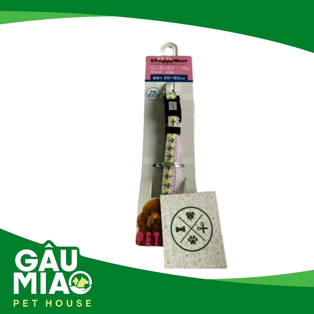 DoggyMan Vòng cổ 5kg 10mm