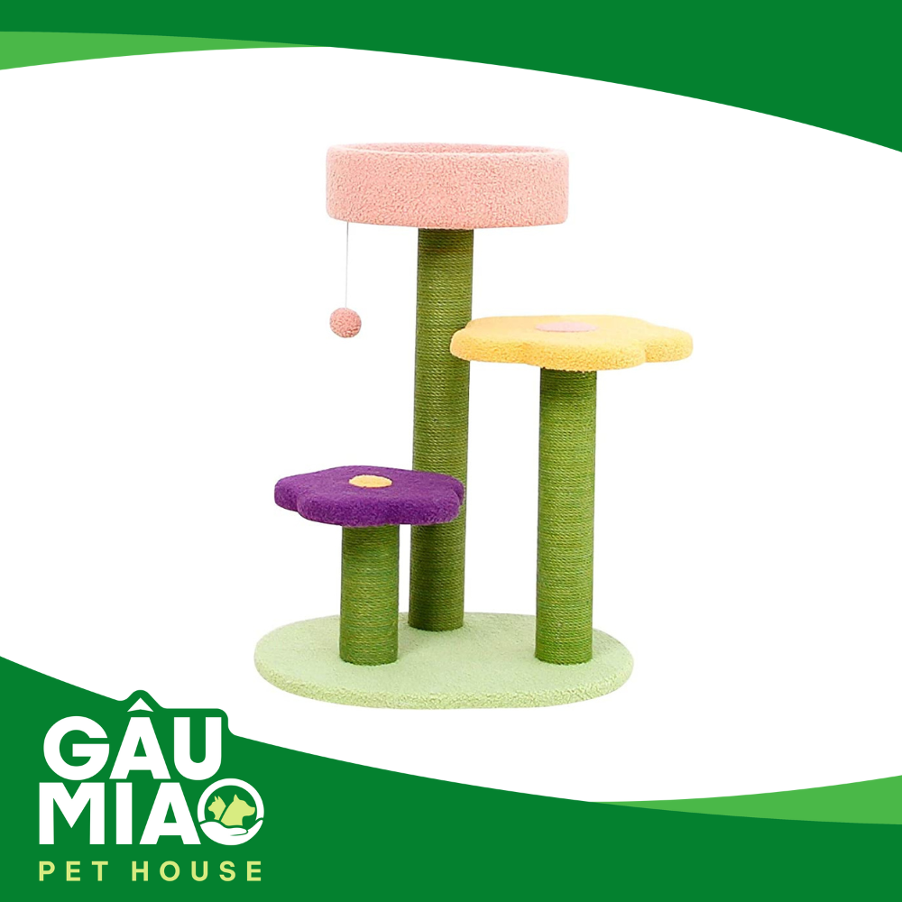 Cây mèo leo hình hoa 2007BH96 40*40*62cm