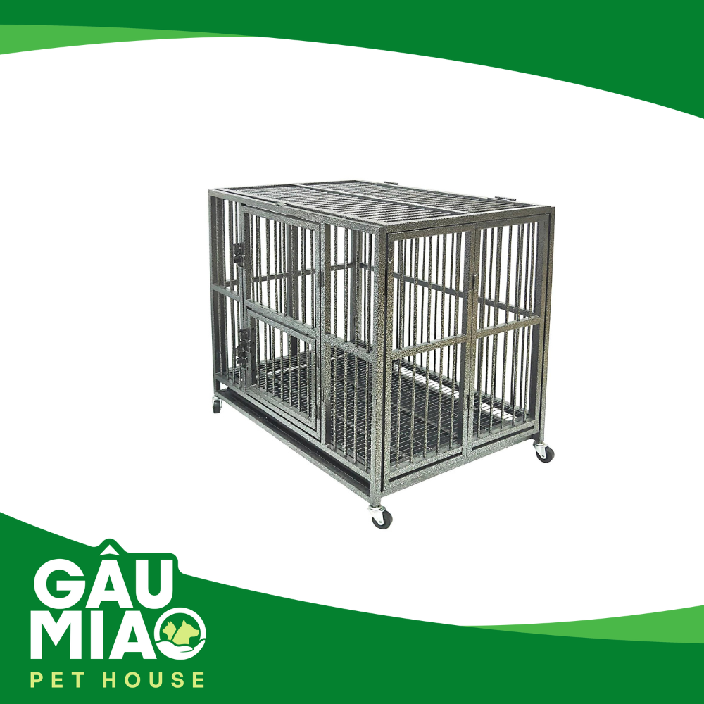 Chuồng SLC khung sắt CD235 52x78x65cm
