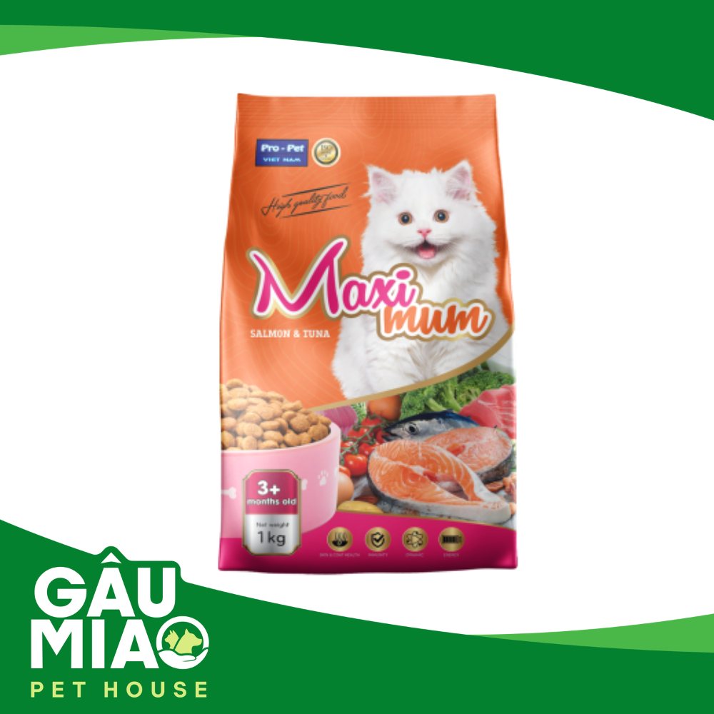 Maximum Salmon & Tuna - Thức ăn cho mèo từ 3 tháng tuổi
