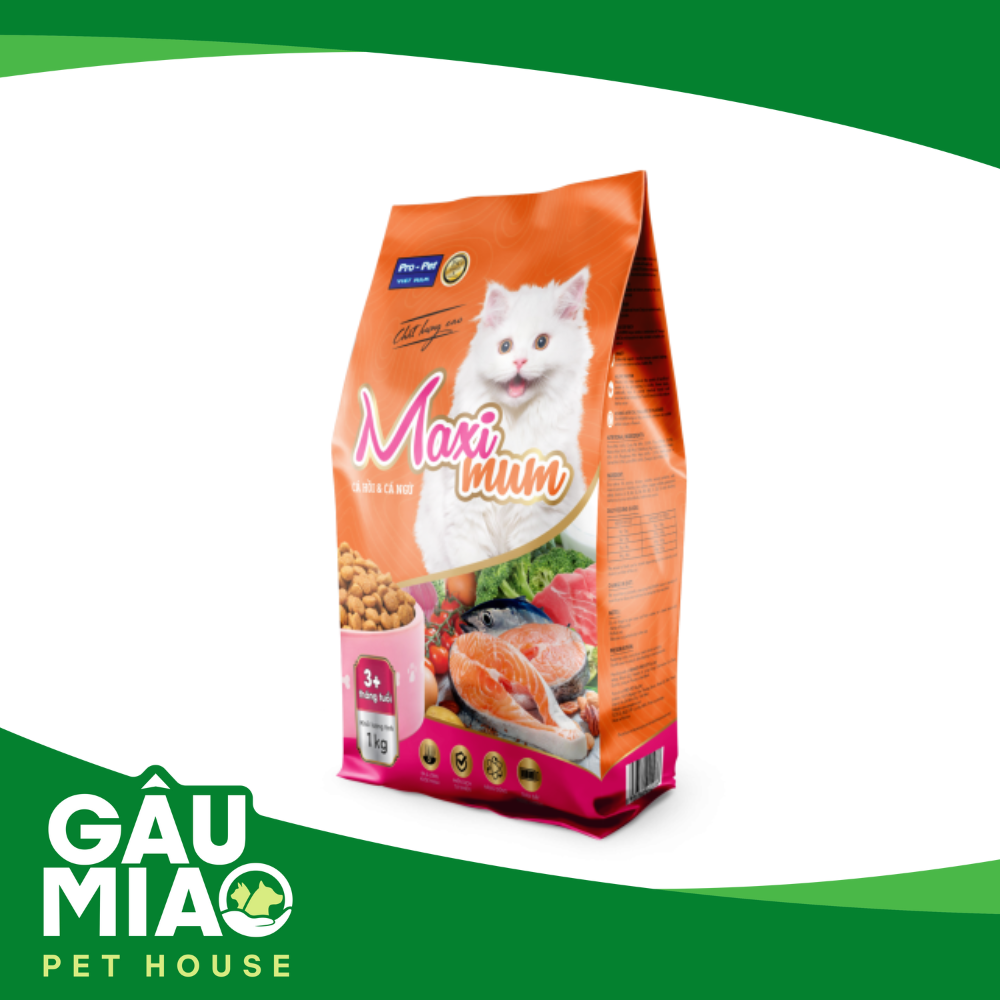 Maximum Salmon & Tuna - Thức ăn cho mèo từ 3 tháng tuổi