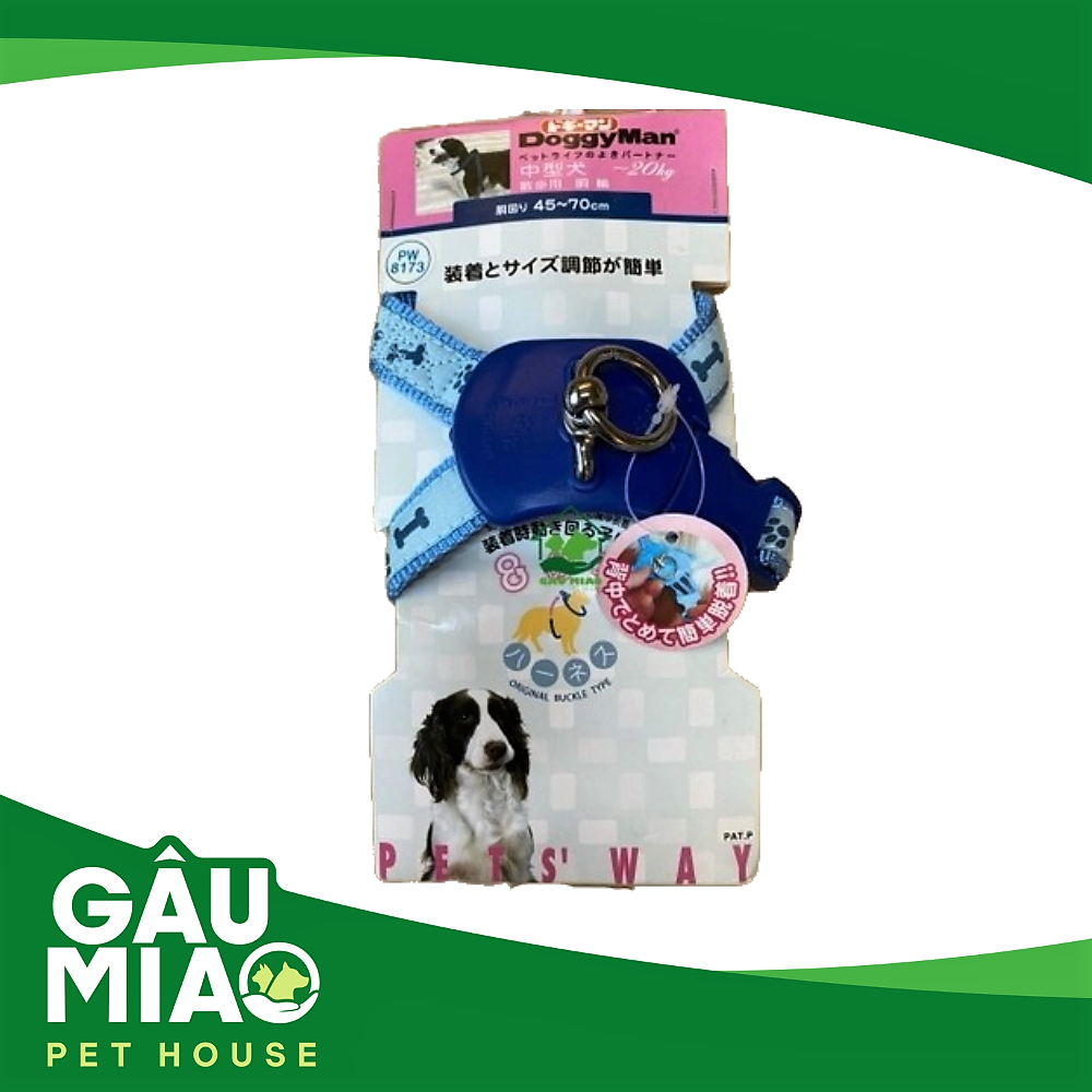 DoggyMan Yếm số 8 hình xương