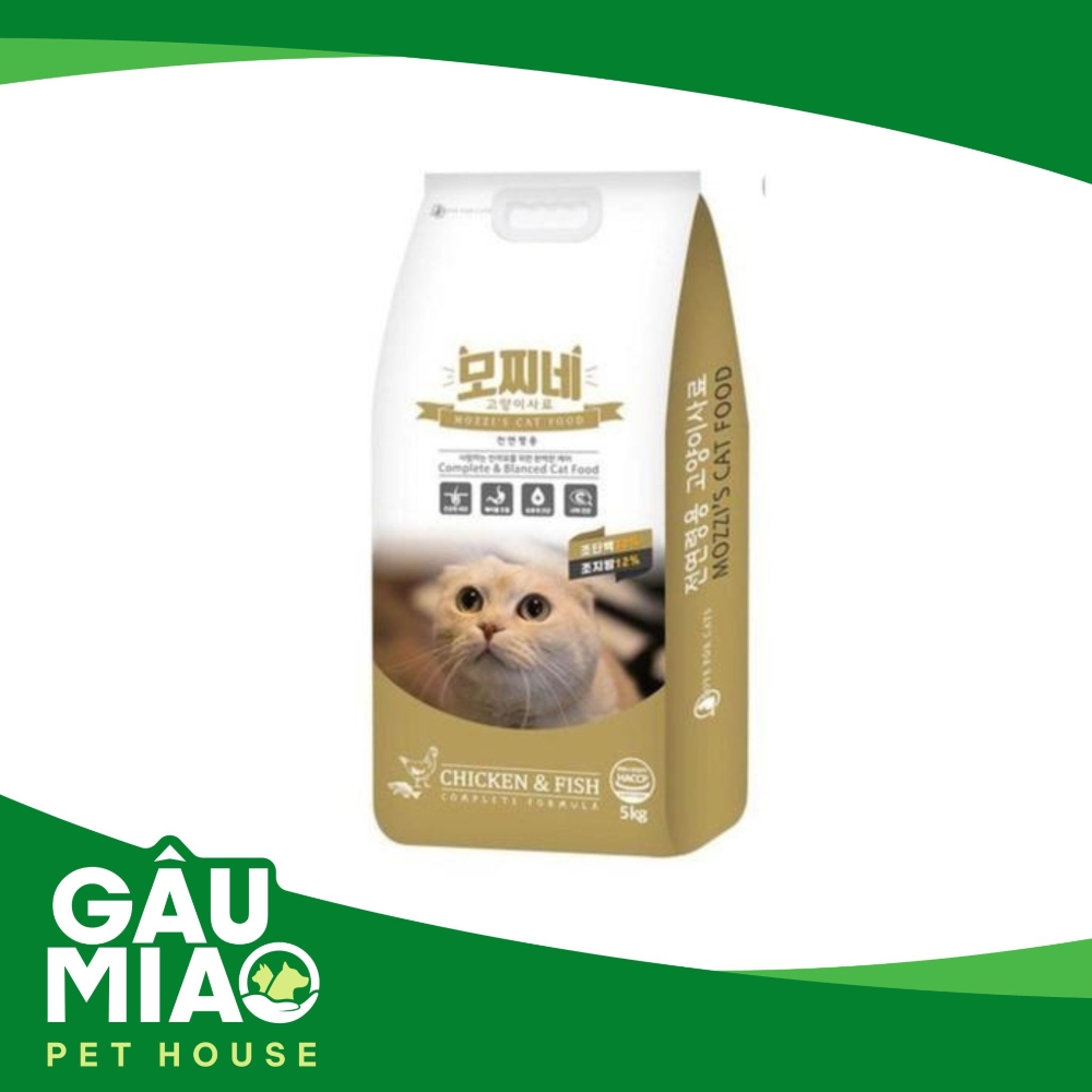 Mozzi's Thức ăn mèo cho mọi lứa tuổi (gà&cá) - 1kg