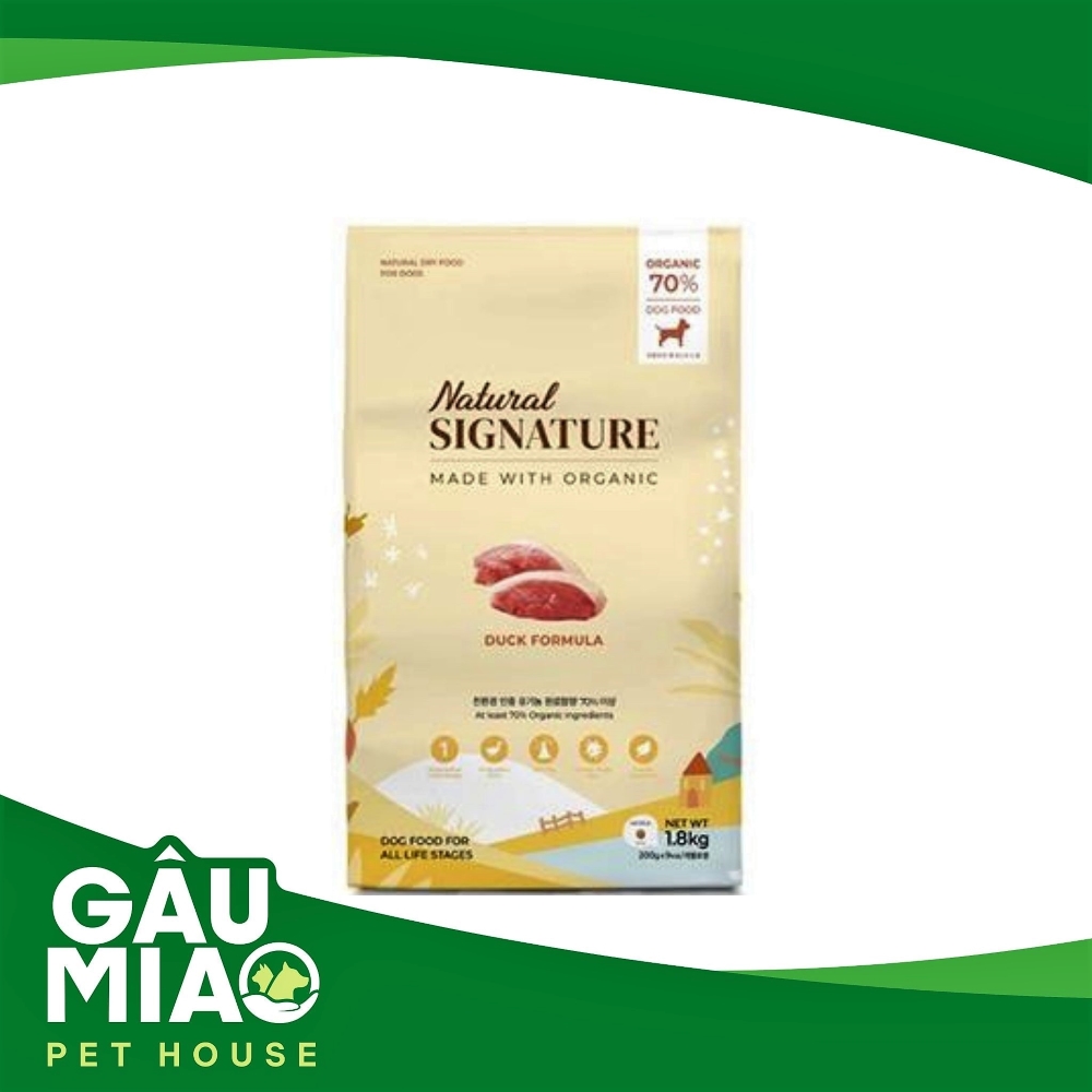 Natural Signature Dog Duck