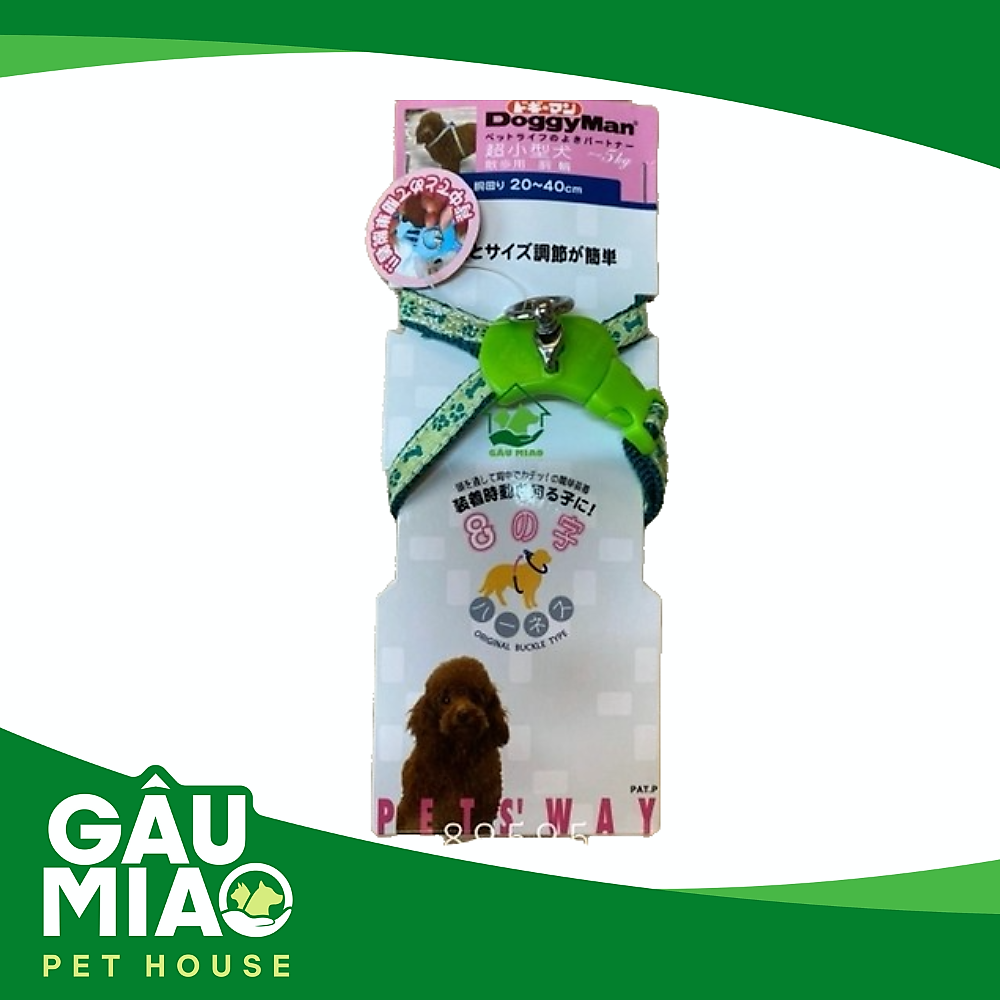 DoggyMan Yếm số 8 hình xương