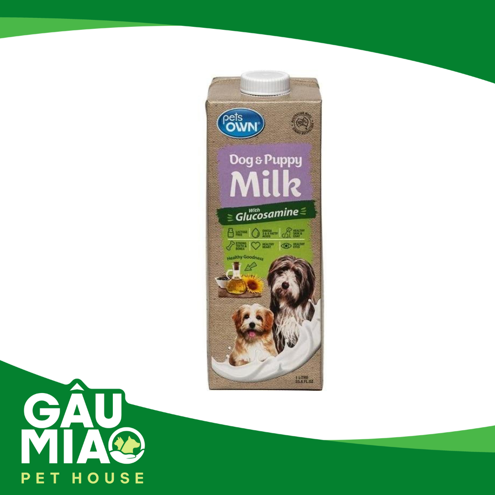 Sữa tươi cho chó Pets Own 1L