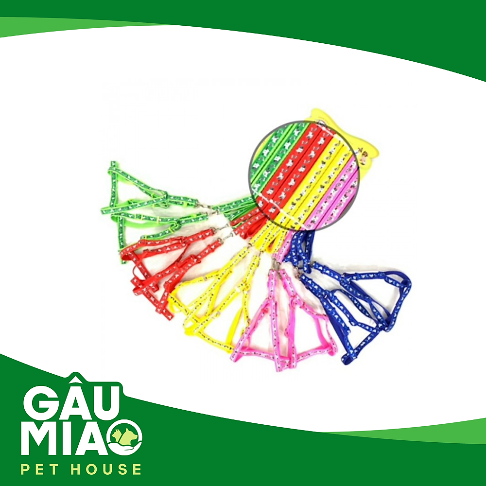 Bộ dắt+yếm HK Meow
