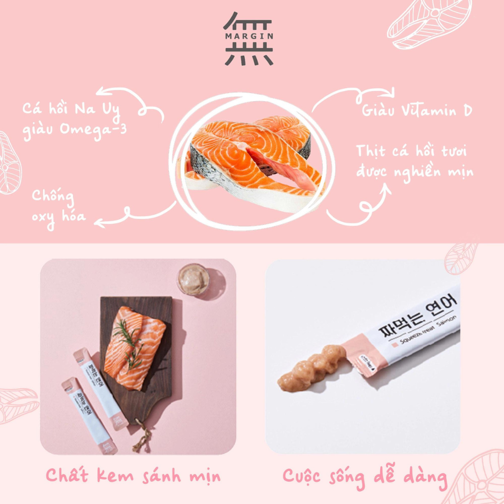 MUMARGIN Xốt thịt thật cho mèo 480g (12g*40 tuýp)