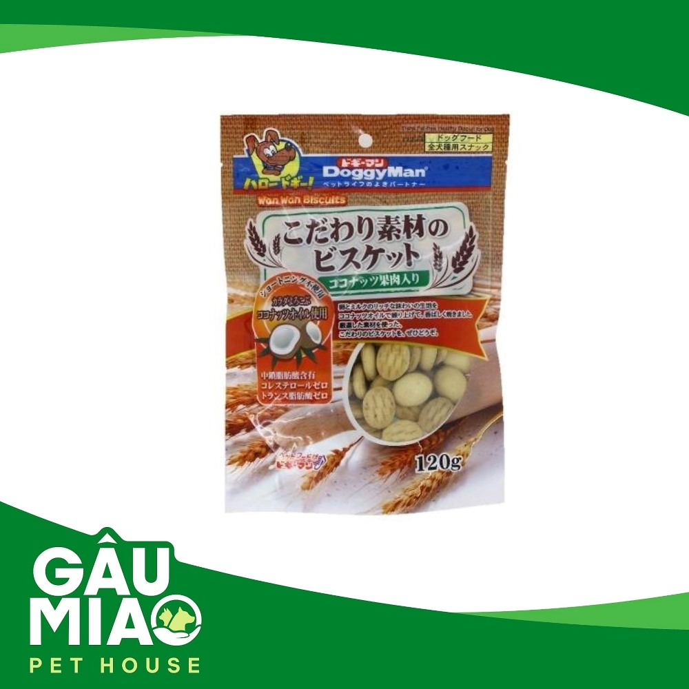 DoggyMan Bánh quy dừa 120g