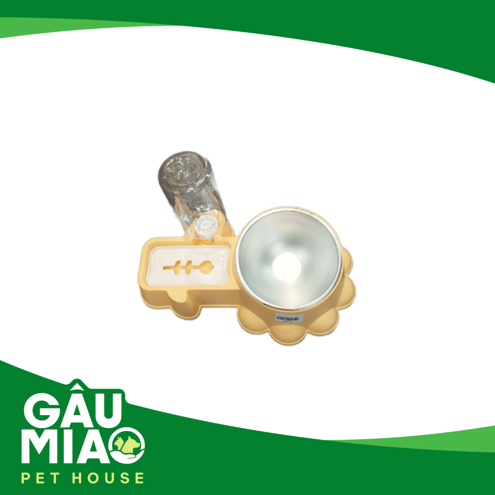 Tô inox dấu chân + bình