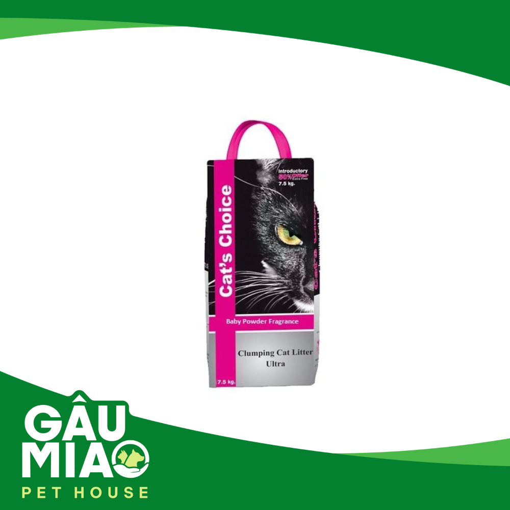 Indian Cat Litter - Cát vệ sinh cho mèo túi 7.5kg