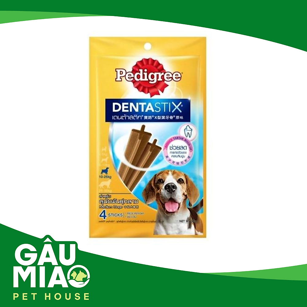 Dentastix Medium Dog 98g - Bánh xương cho chó 10-25kg