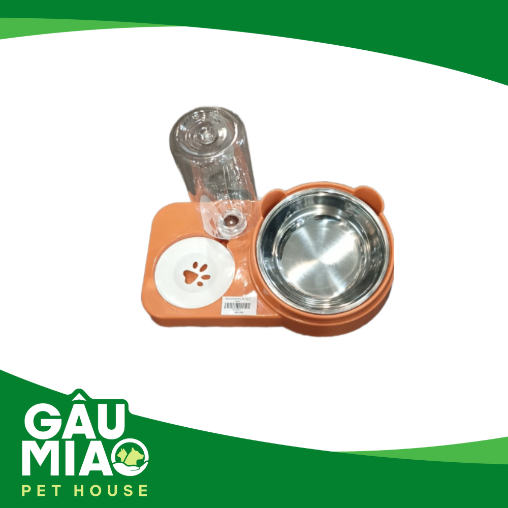 Tô inox hình thú đế cao + bình
