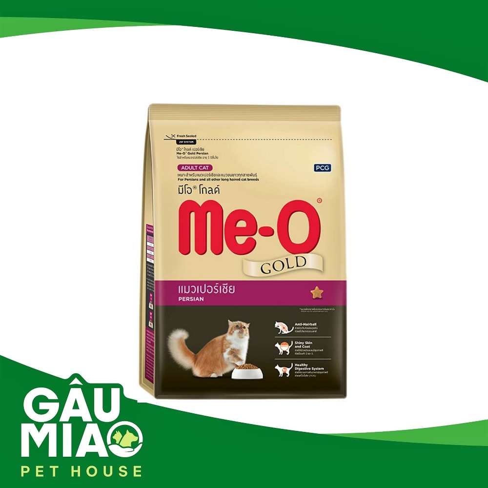 Me-O Gold Persian-Thức ăn hạt cho mèo lông dài