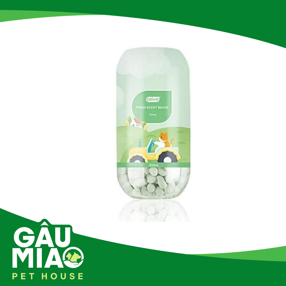 Cature Fresh Scent Deodoriser-Bathing Smell - Viên Khử Mùi Cát Mèo - 450ml