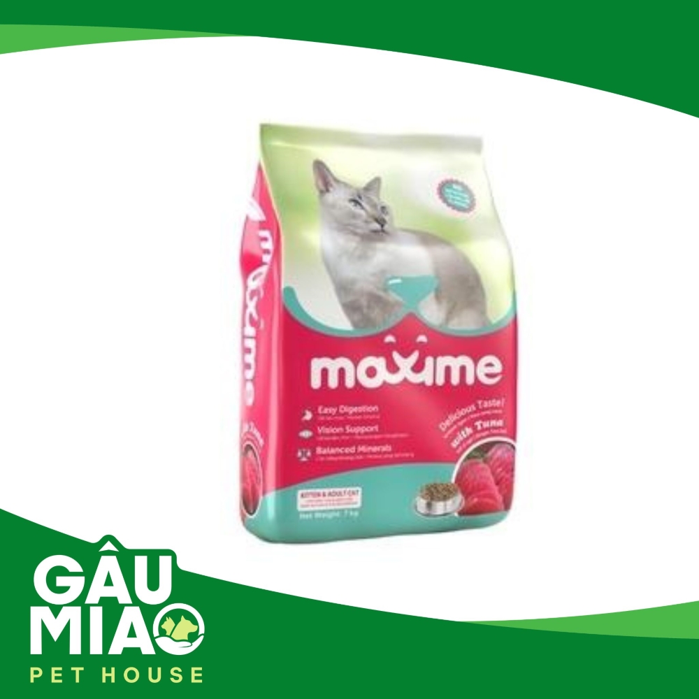 Maxime Kitten & Adult Cat with Tuna
