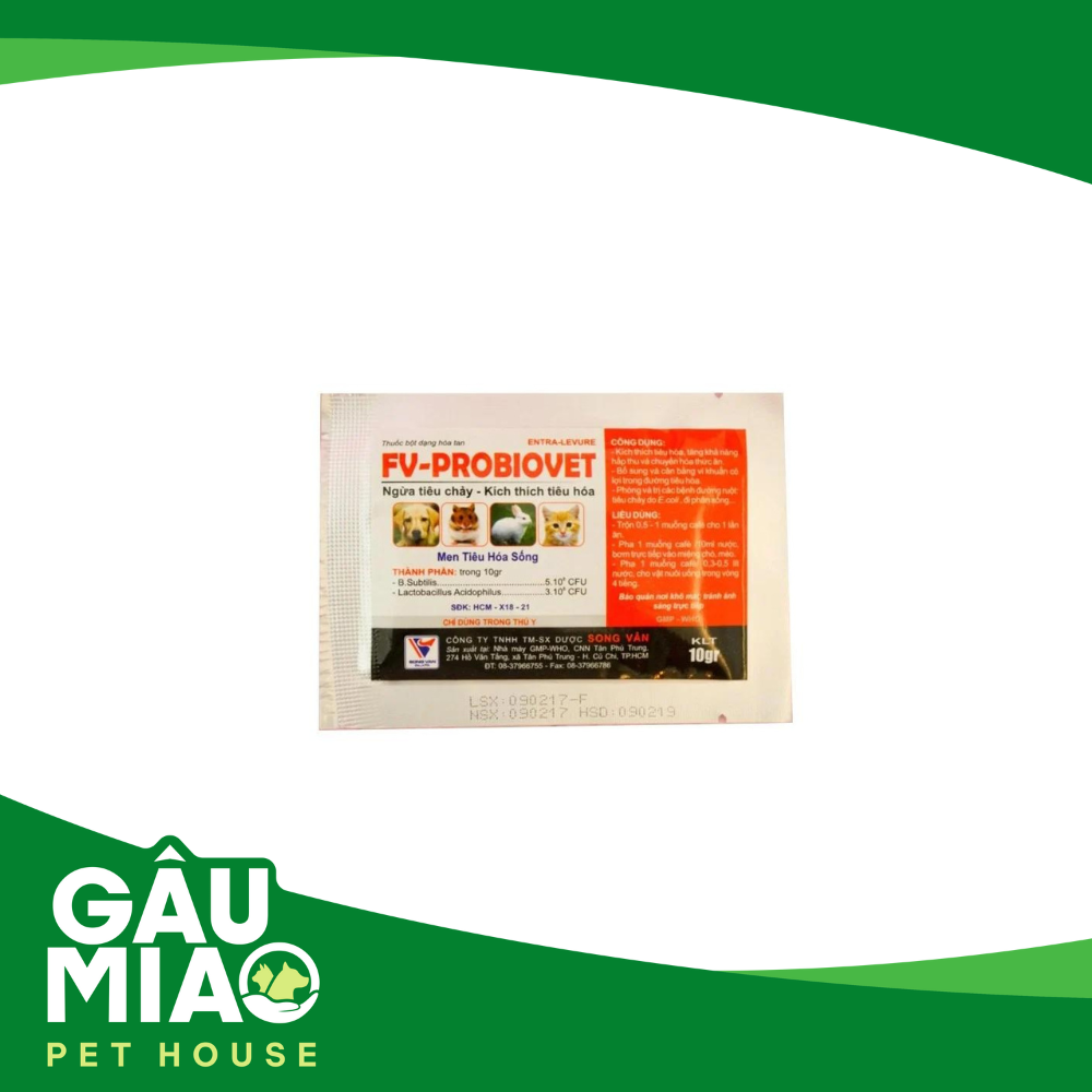 FV-Probiovet men tiêu hóa 10g