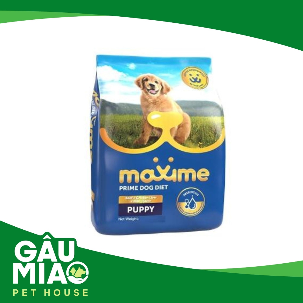 Maxime Puppy Beef Chicken Liver & Milk Flavour