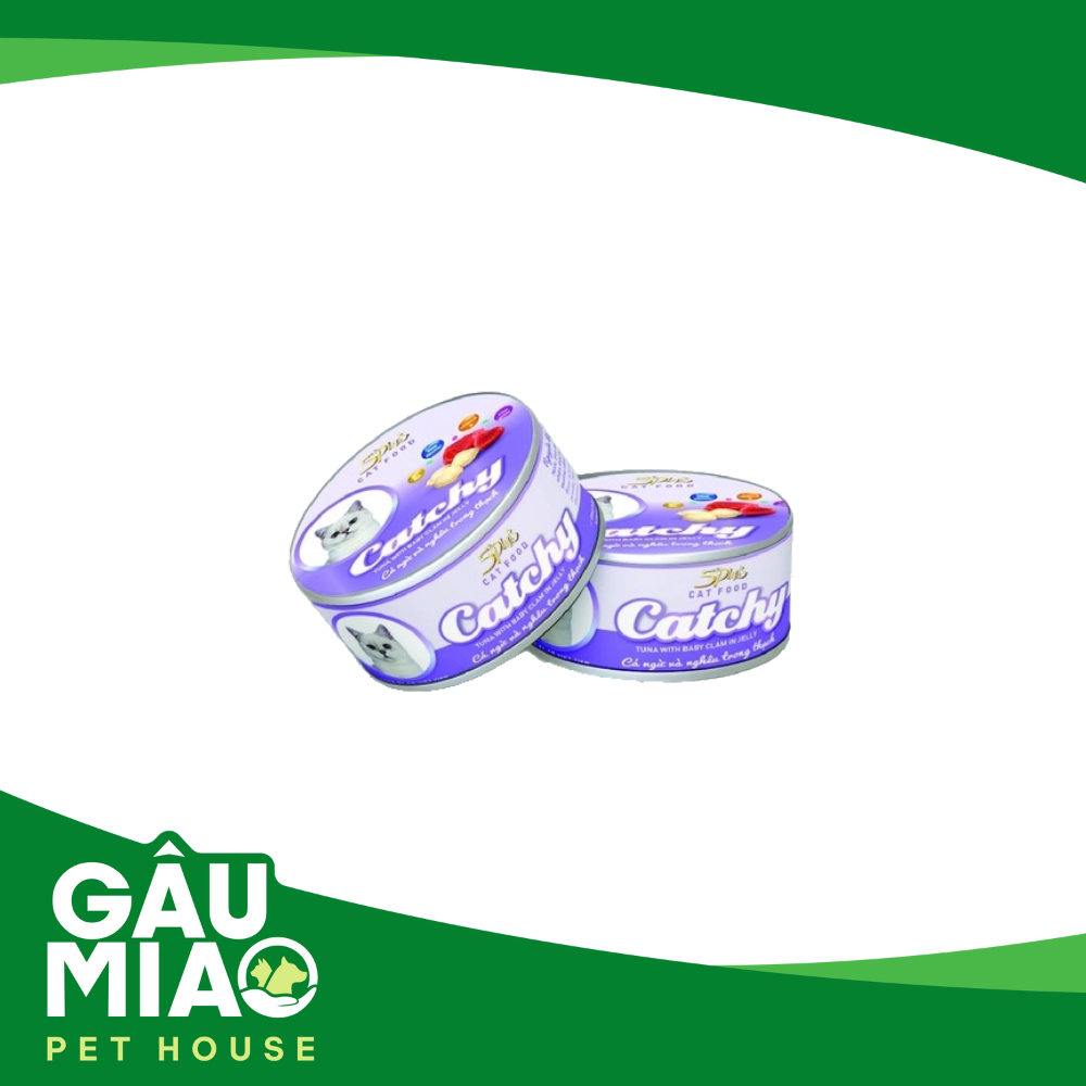 5Plus Catchy Pate cho mèo 170g