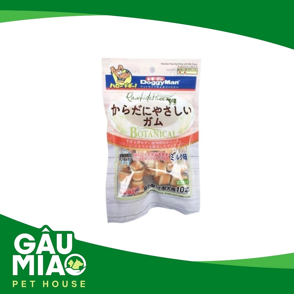 DoggyMan Xương nơ hương sữa 10 cây