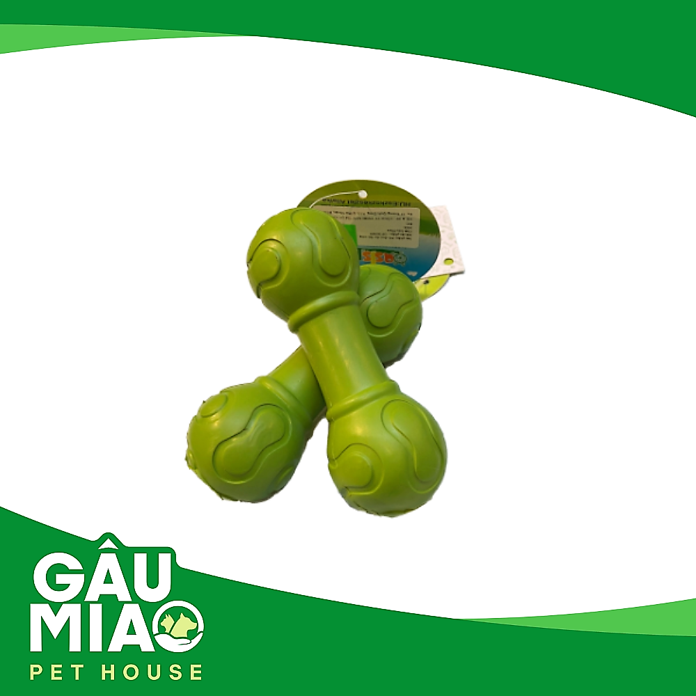 Đồ chơi chó-Tạ cao su 10.5cm OPT63869