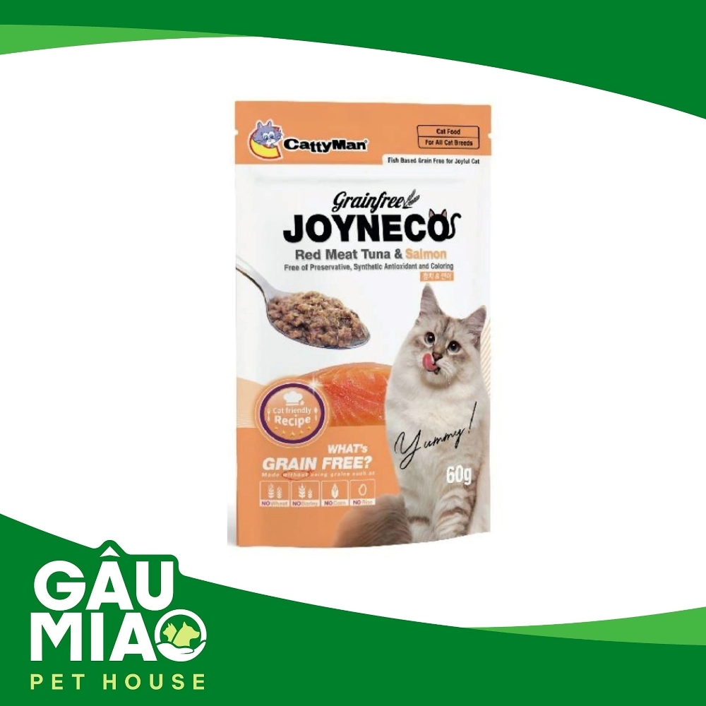 CattyMan JOYNECO - Túi cá ngừ cho mèo 60g