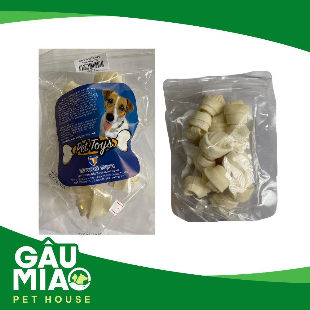 Xương da bò Tài Hưng Thịnh 100g