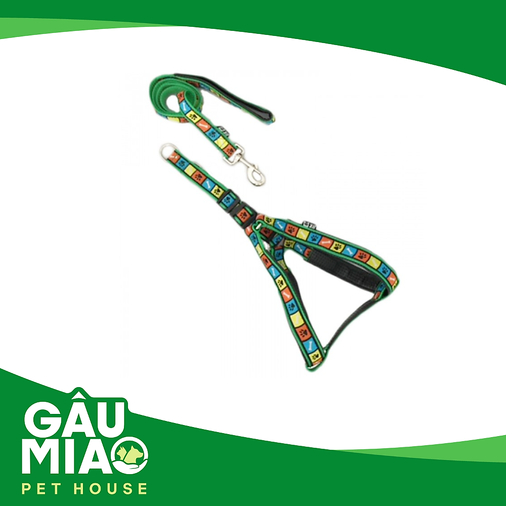 Bộ dắt+yếm đệm HK 7 màu s.L