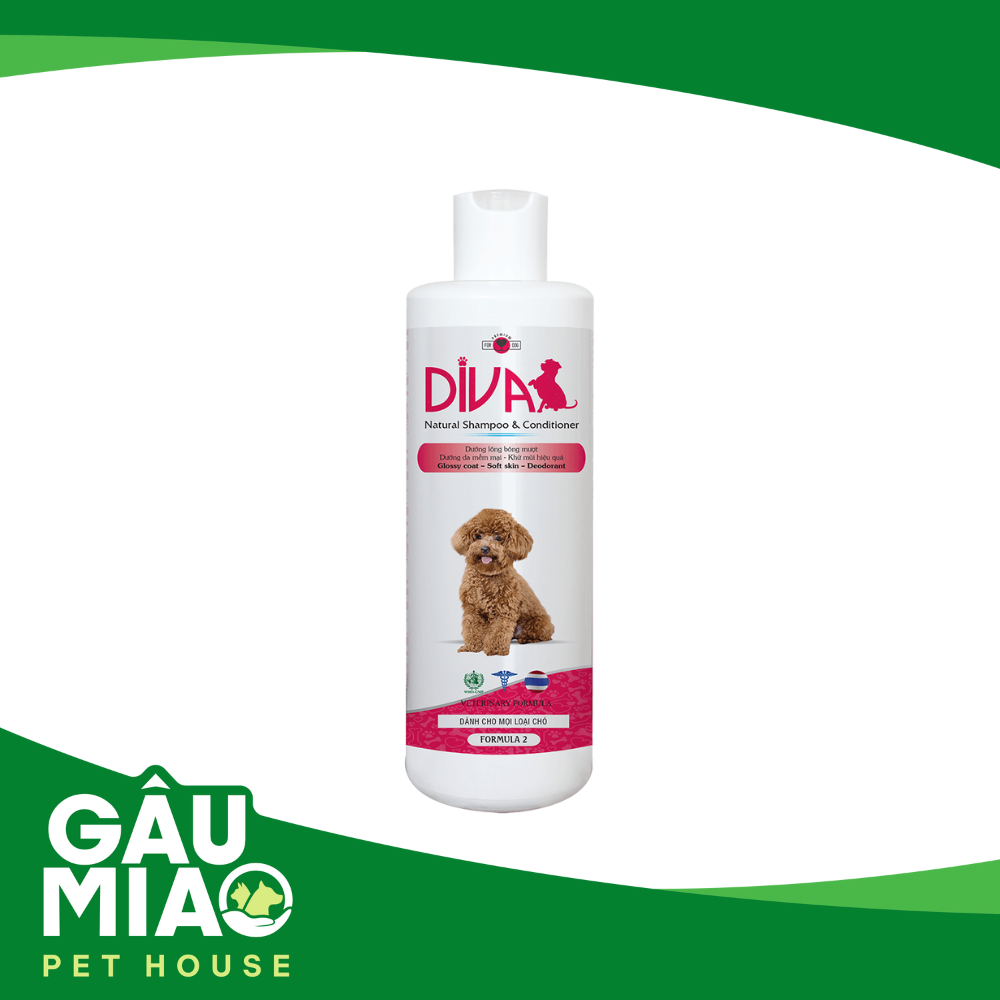 Diva Hồng-Sữa tắm dưỡng lông, khử mùi