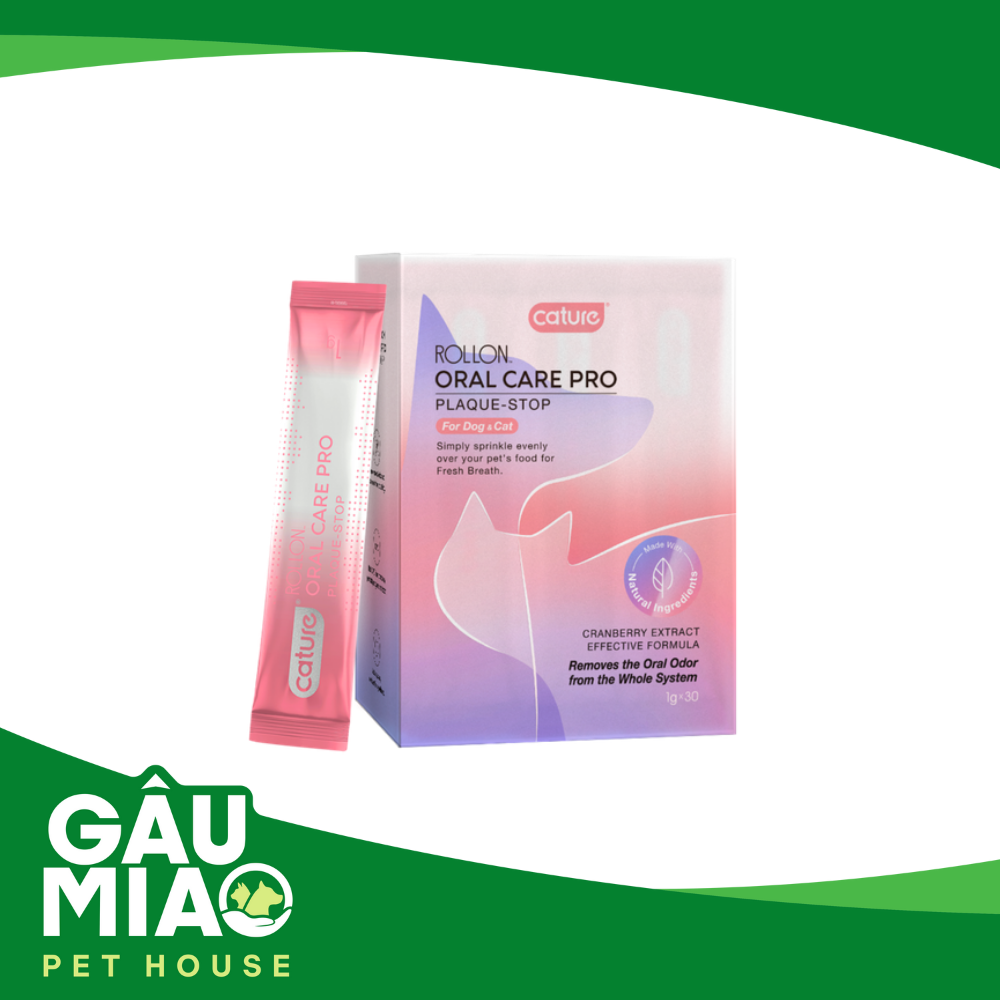 Cature Plaque-Stop Powder (1g*30 gói)-Bột ngăn ngừa mảng bám