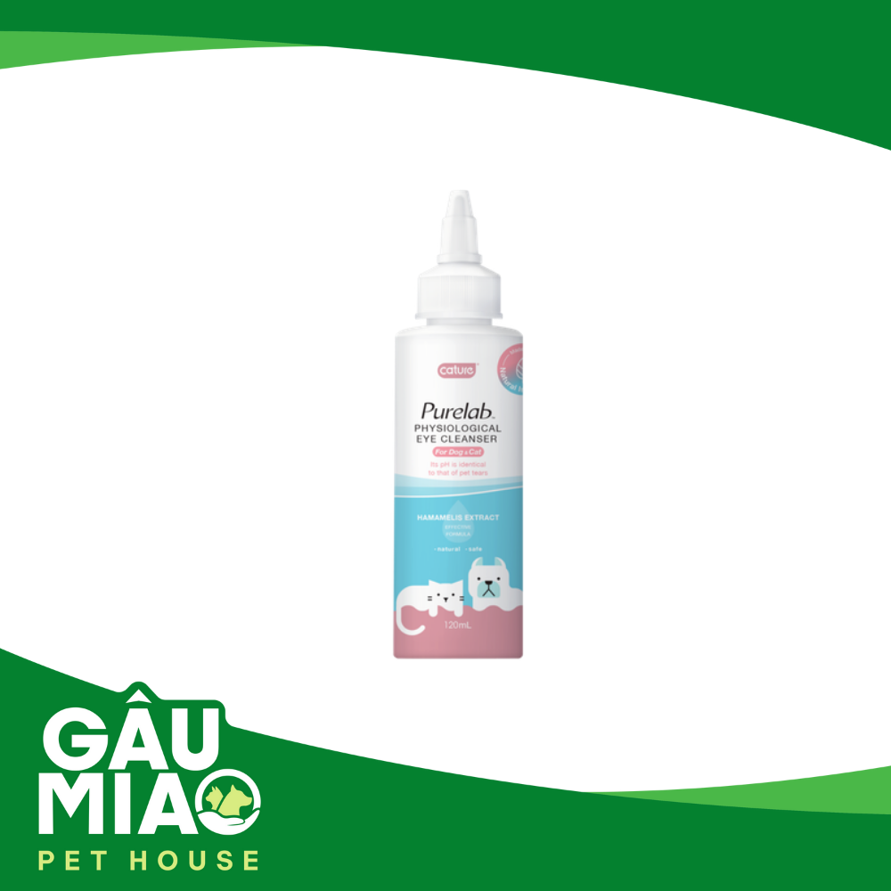 Cature PureLab Eye Cleanser - Dung dịch vệ sinh mắt - 120ml