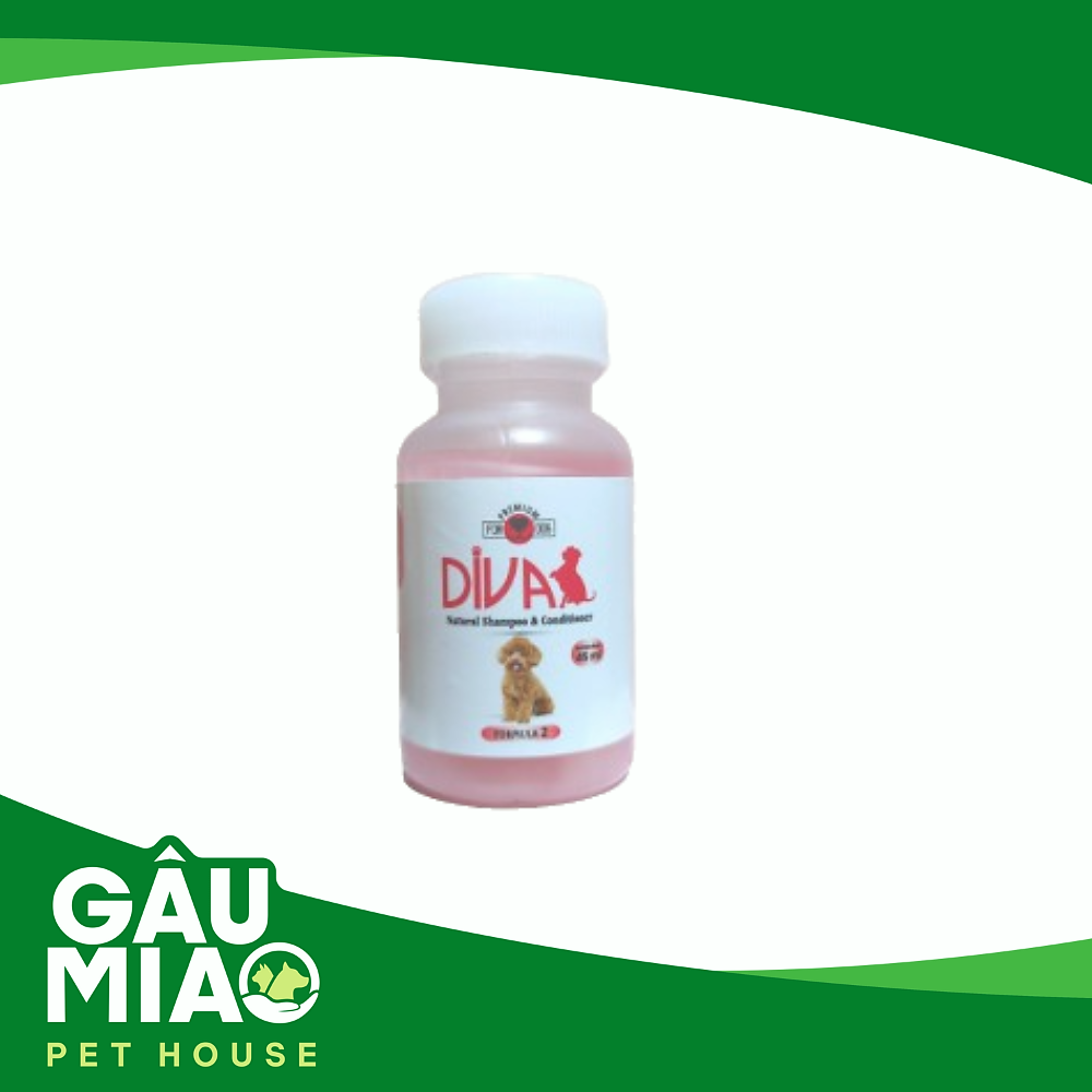Diva Hồng-Sữa tắm dưỡng lông, khử mùi