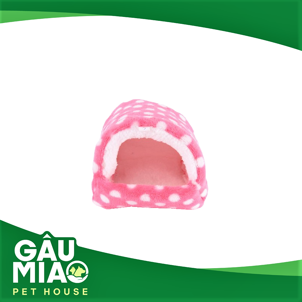 Nhà ổ thú nhỏ chấm bi