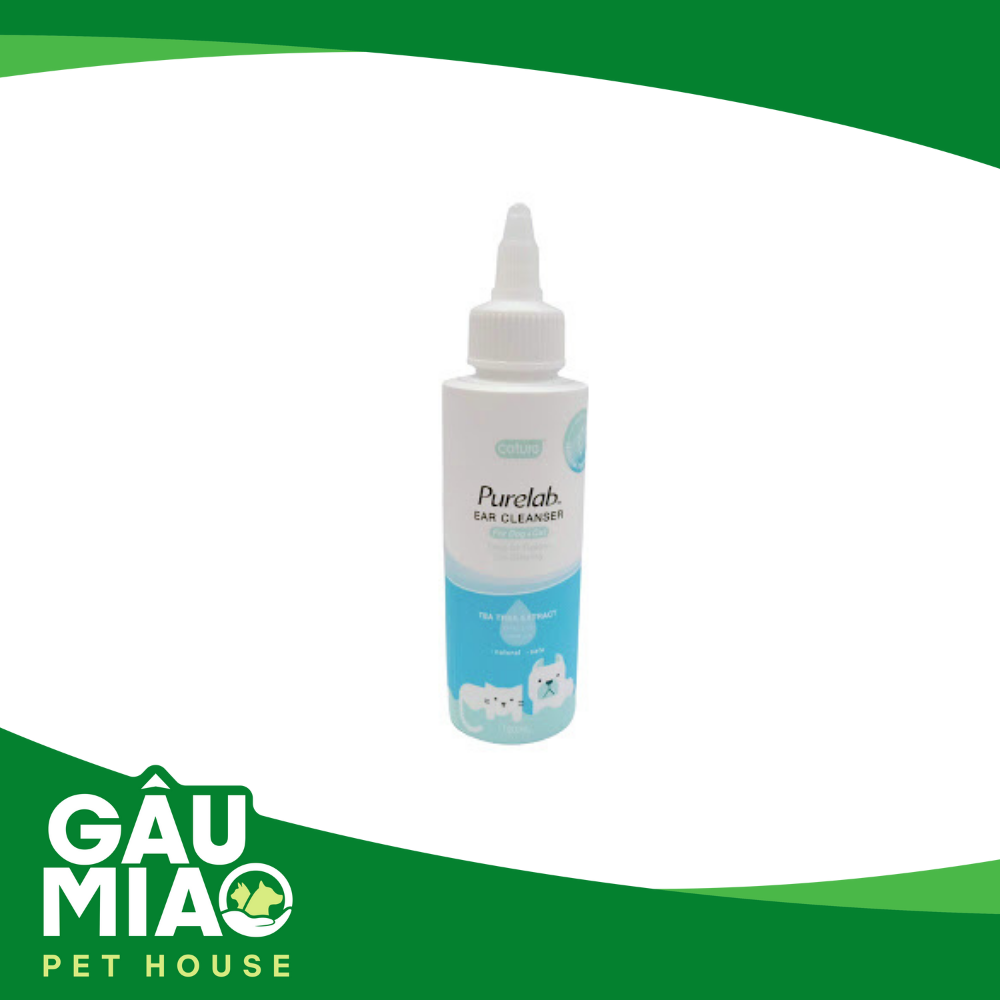 Cature Purelab Ear Cleanser - Dung dịch vệ sinh tai - 120ml