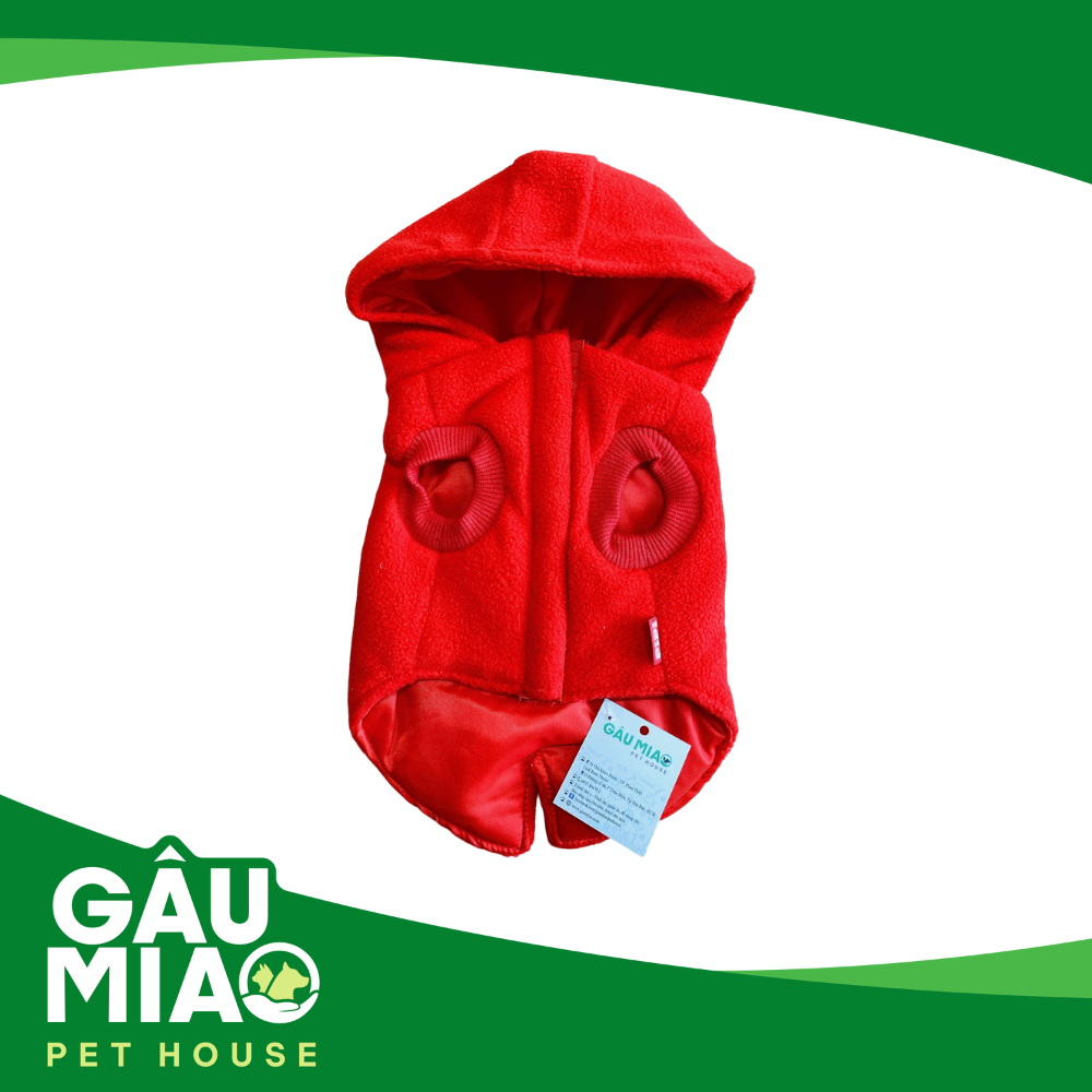 Áo nỉ PiPi xuất Nhật-Đỏ s.2