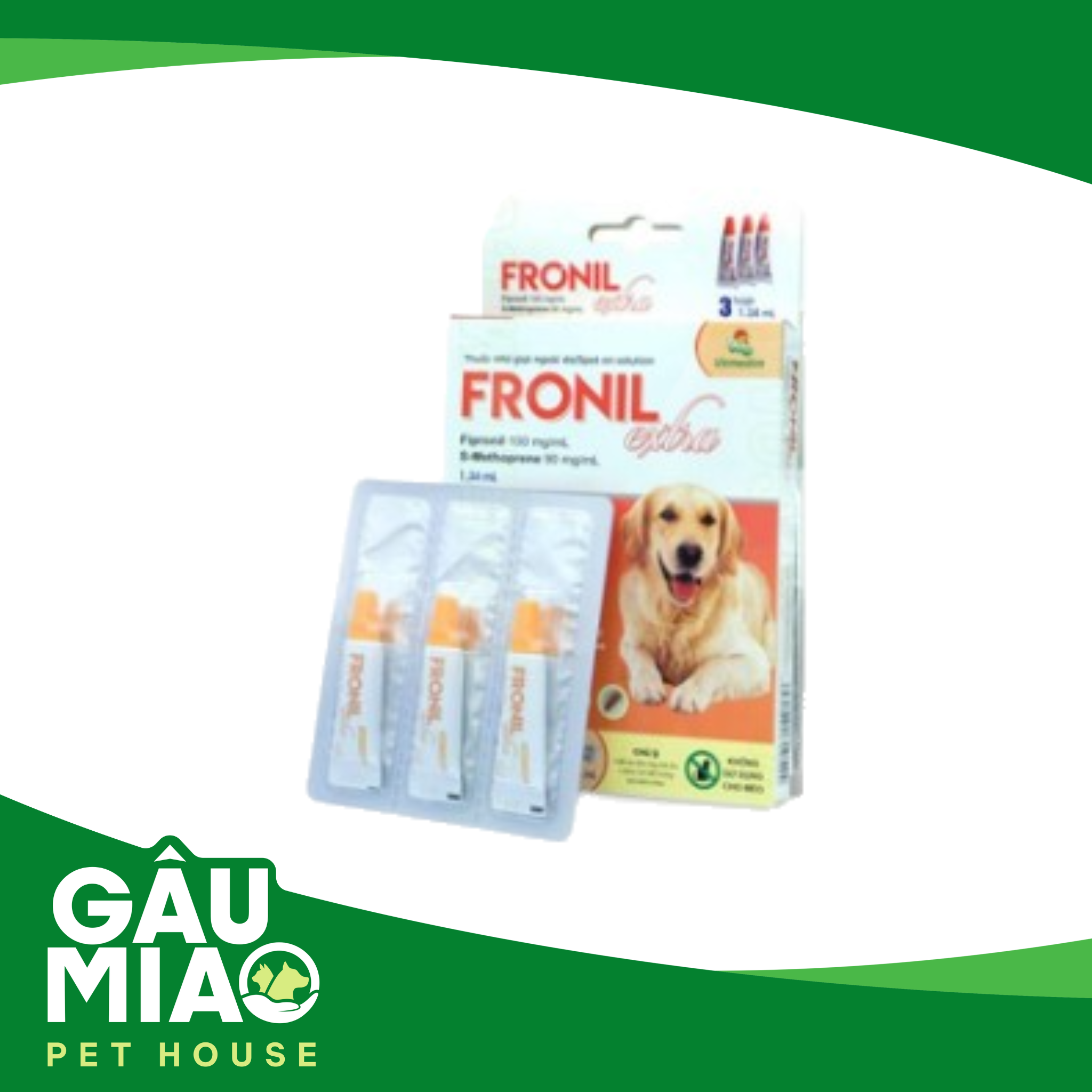 VMD Fronil Extra 10-20kg 1.34ml/ 1 ống