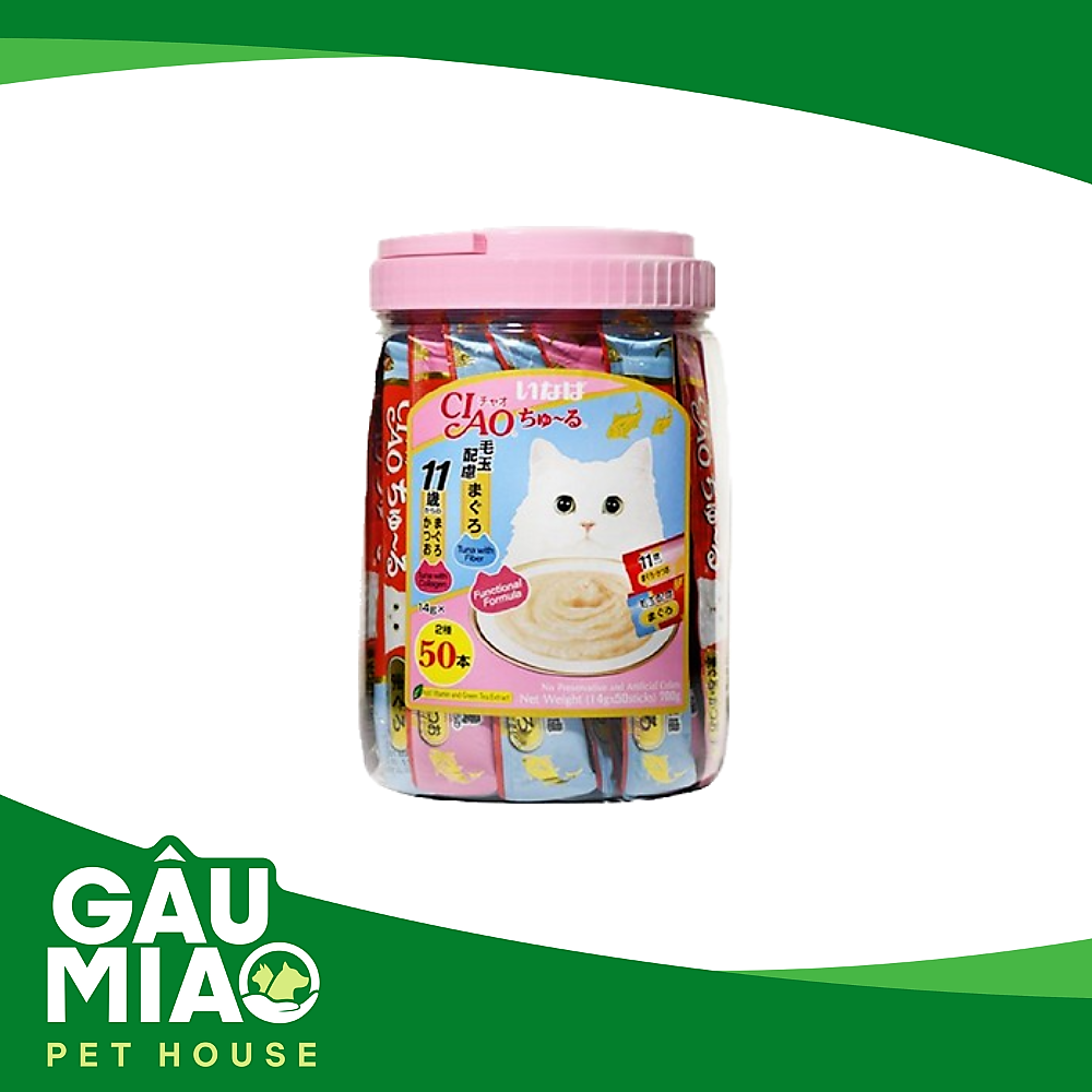 Ciao Chu Ru Sốt thưởng cho mèo