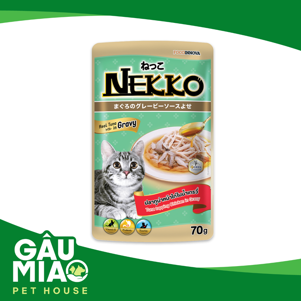 Nekko Pate cho mèo gói 70g