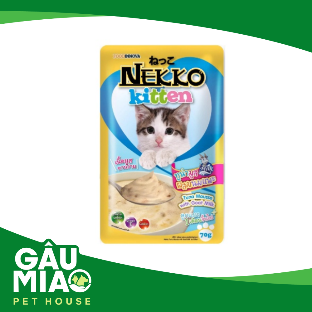 Nekko Pate cho mèo con gói 70g