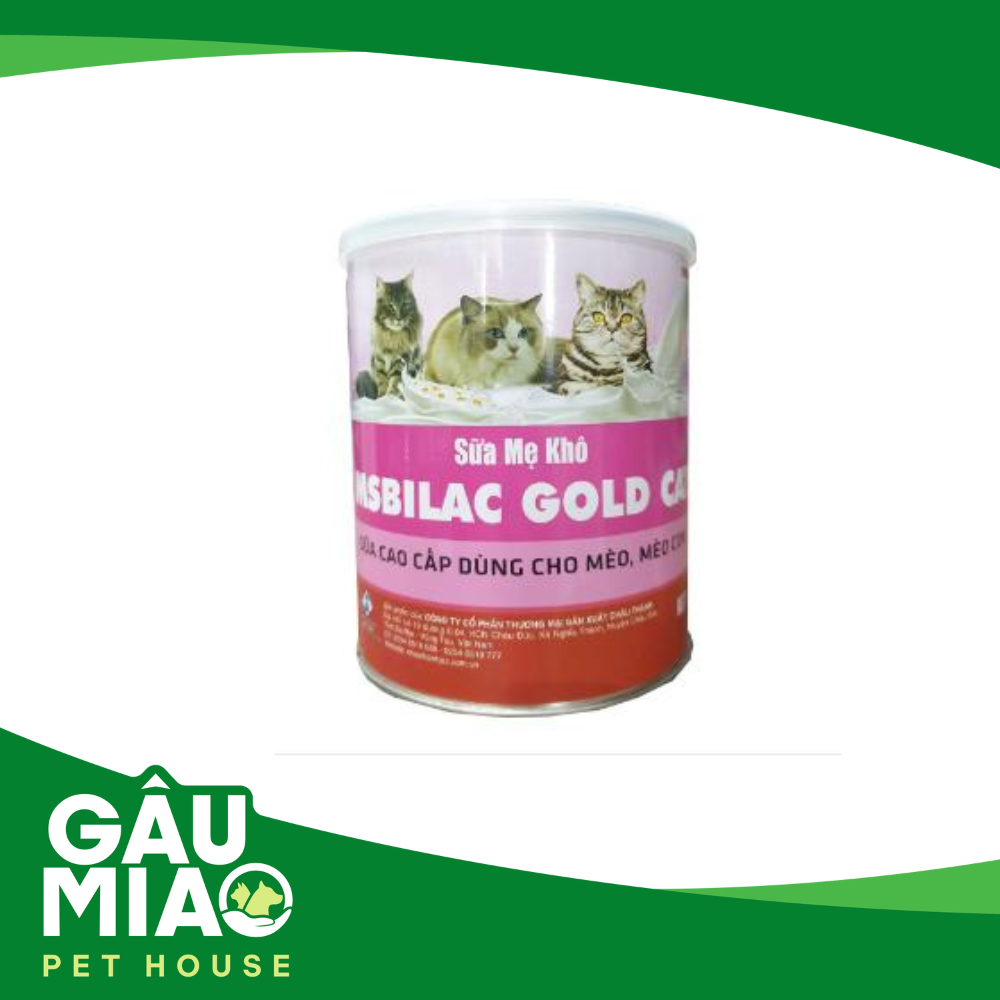 Msbilac Gold Cat-Sữa mẹ khô cho mèo - 100g