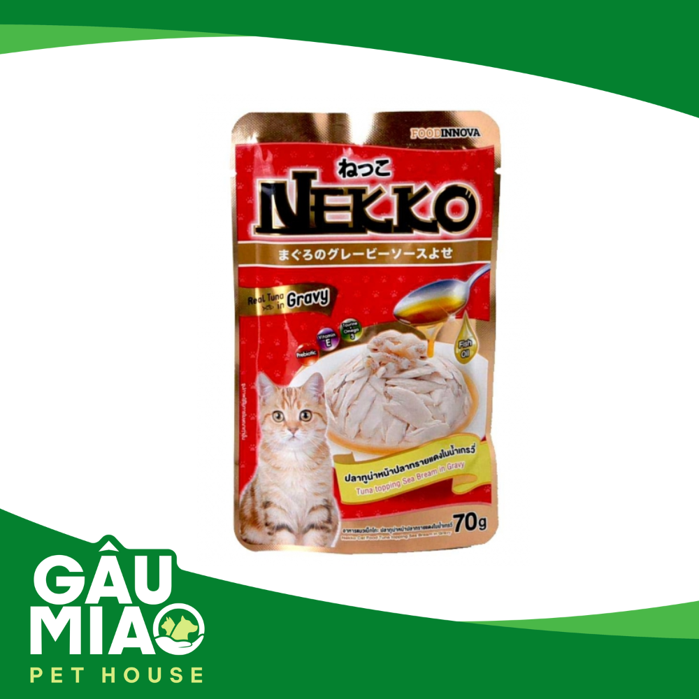 Nekko Pate cho mèo gói 70g