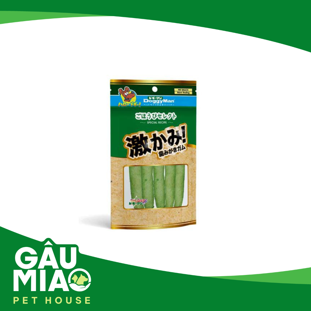 DoggyMan Que da bò thơm miệng size lớn 5 cây