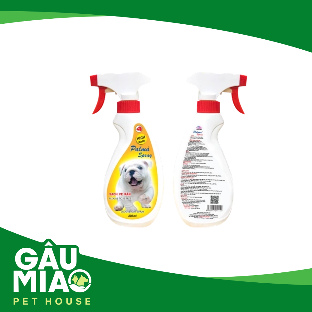Xịt Trị Ve Rận Palma Spray