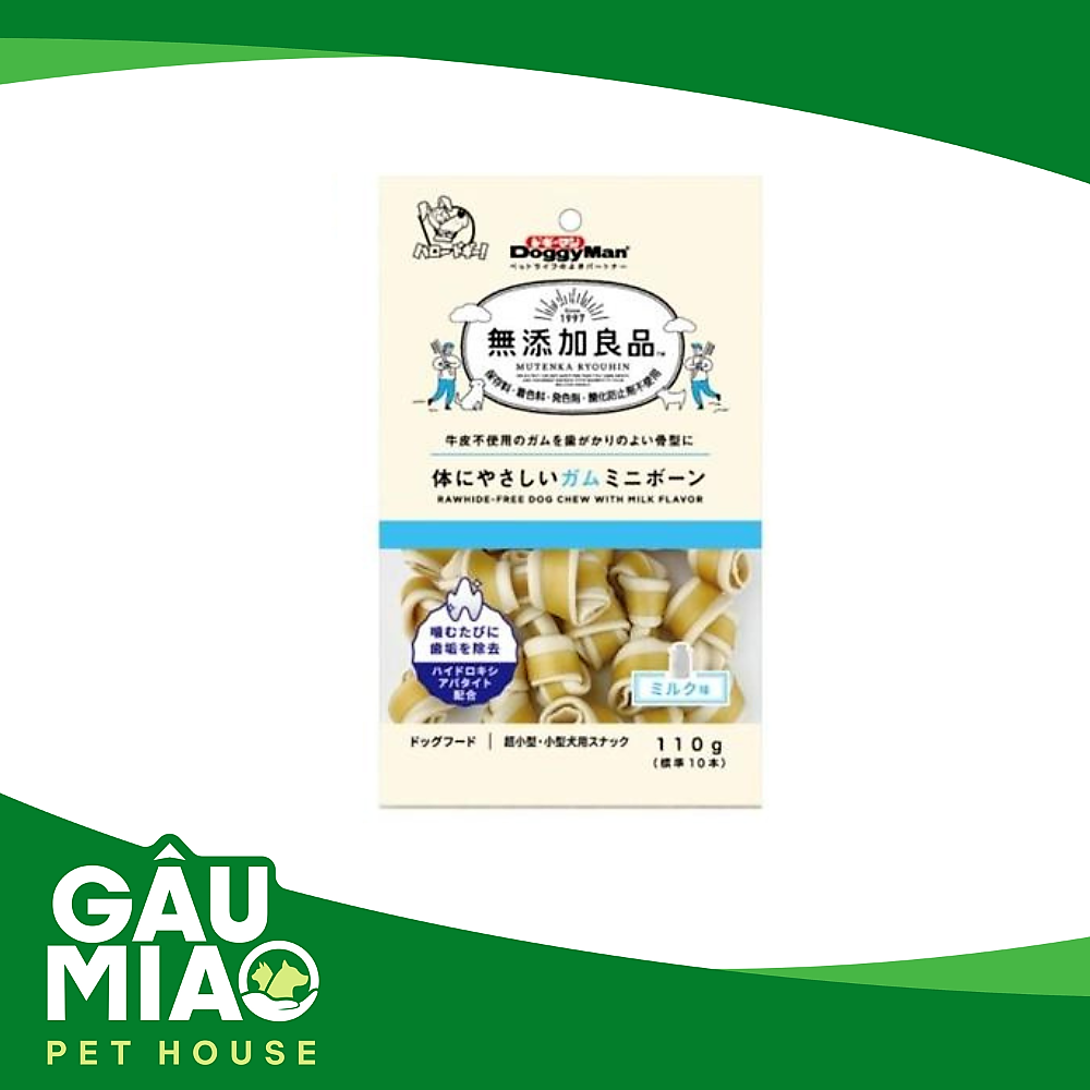 DoggyMan Xương nơ hương sữa 110g