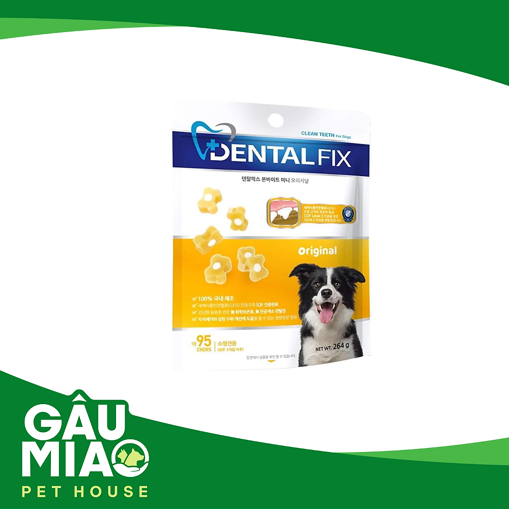 Bowwow Gum trắng răng Medium Dental Fix